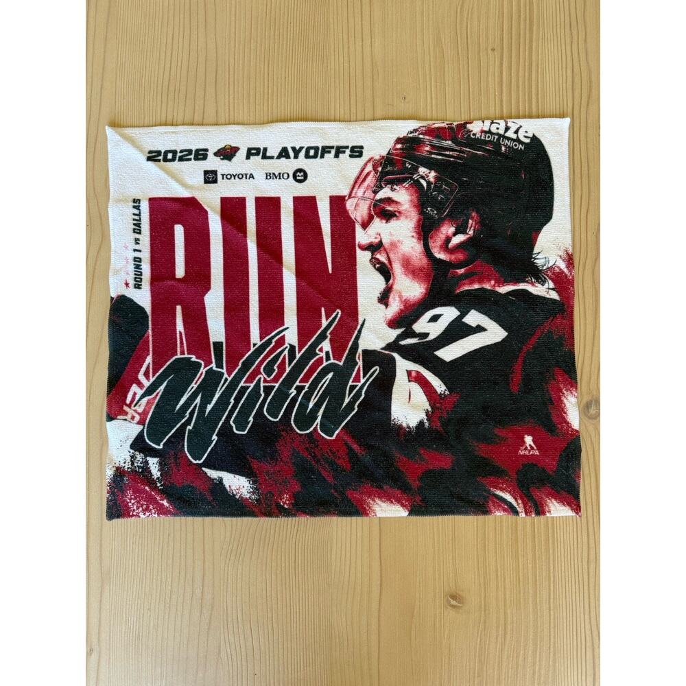 2026 Minnesota Wild vs. Dallas Stars Stanley Cup Playoffs Rally Towel Game 6